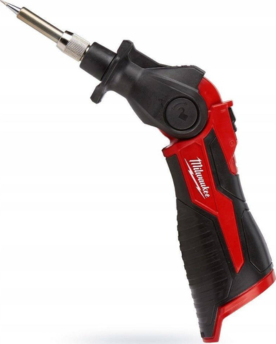Hekur saldimi me bateri Milwaukee M12 SI 201C, 12V, 90W, i kuq