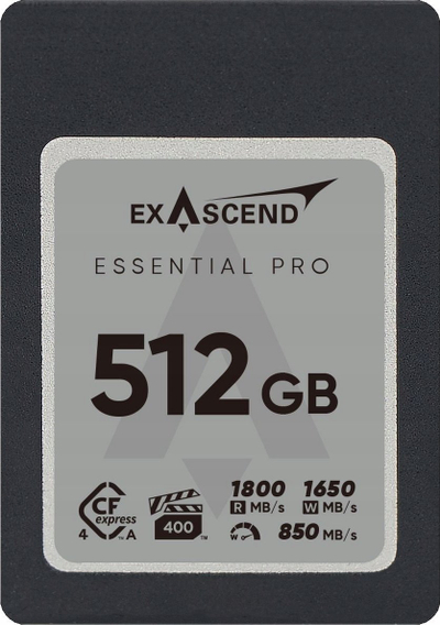 Мемориска картичка Exascend Essential Pro CFexpress 4.0 Type A, 256GB, 1650MB/s, VPG400