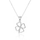 Qafore argjendi Four-leaf Clover AGATO AGS1605/47