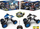 Lodër quad policie me telekomandë Dromader Police Quad R/C 130-1324051, USB, goma të mëdhaja, blu