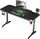 Tavolinë Ultradesk Frag, e zezë / gjelbër