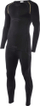Set të brendshme termike Brugi 4RCG për burra, thahet shpejt, pa qepje, gri