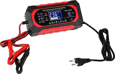 Karikues automatik baterie automobilistike, 12V 24V, 8A, me funksion riparimi