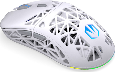 Maus gaming Endorfy LIV Plus Wireless Onyx, pa tela, i bardhë