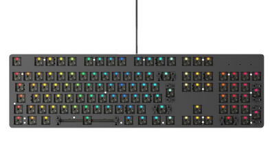 Tastierë Glorious GMMK Full-Size Barebone, ISO, e zezë