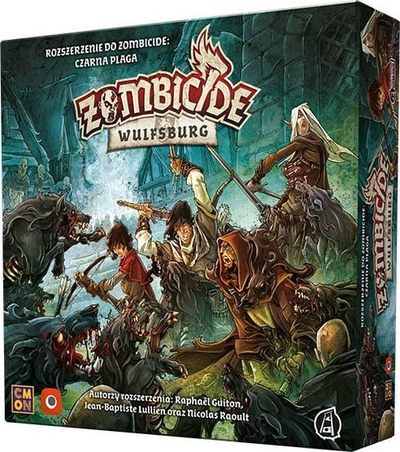 Zgjerim loje tavoline Portal Games Zombicide Wulfsburg, 4 Survivor, misione të reja