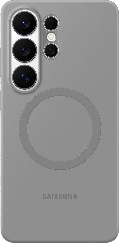 Këllëf telefoni Samsung Silicone Magnet për Galaxy S26 Ultra, silikon, magnetik, gri