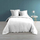 Mbulojë jorgani Douceur d'intérieur Percale, pambuk 100%, 240x220 cm, e bardhë