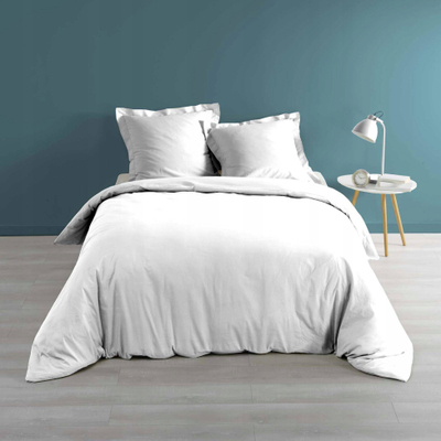 Mbulojë jorgani Douceur d'intérieur Percale, pambuk 100%, 240x220 cm, e bardhë