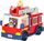 Lojë me figura Bluey Bingo Fire Truck, kamion zjarri lodër, shumëngjyrësh