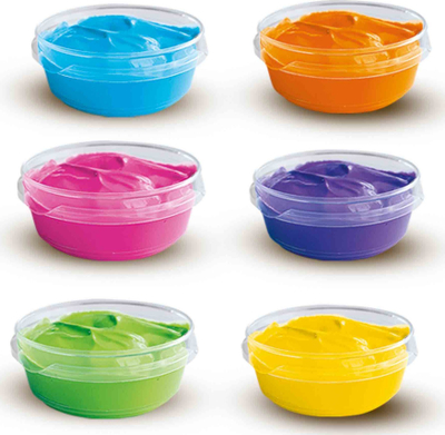 Set boje posteri SES Creative Trendy, 6x45ml, shumëngjyrëshe