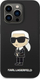 Kapak telefoni Karl Lagerfeld KLHCP14XSNIKBCK, për iPhone 14 Pro Max, silikon, i zi