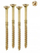 Vida druri TS, 3.5x20 mm, të galvanizume, 500 copë