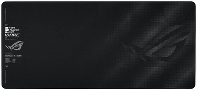 Подлога за глушец за гејминг ASUS ROG Sheath II XXL, текстил, база против лизгање, црна