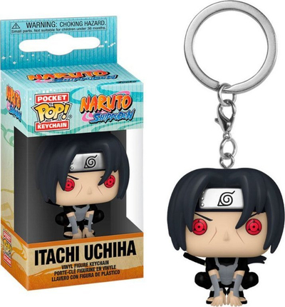 Varëse çelësash Funko POP Keychain Naruto Itachi Uchiha Moonlit, figurë vinyl koleksionuese