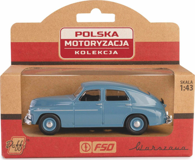 Maketi veturë PRL Collection Warsaw M20 Daffi, shkalla 1:43, gri