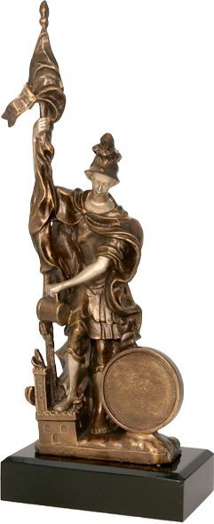 Statujë Tryumf St. Florian, 34cm, e kaftë
