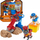 Set lodrash Spin Master Rubble &amp; Crew Build-It Figure Pack, figura 2 copë, rërë kinetike, shumëngjyrëshe