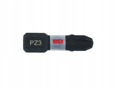 Bit kaçavide Bosch Pro Impact Control Torsion PZ3, 25mm, set 2 copë