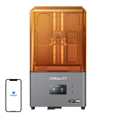 Printer 3D me resin Creality Halot Mage S, 14K, ekran me prekje, portokalli