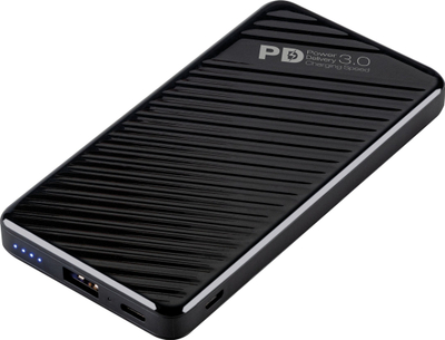 Power bank Vivanco Super Fast Charge PD, 10000mAh, 18W, i zi