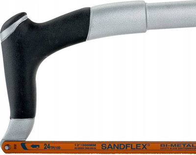 Sharrë dore Bahco 325 Frame Saw, për hekur 300 mm, me dorezë të rehatsheme portokalli