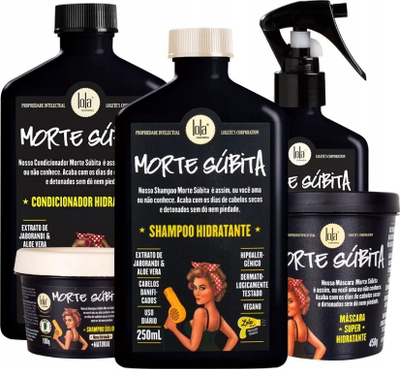 Balsam flokësh Lola Cosmetics Sudden Death, për lagie flokësh, 250 g