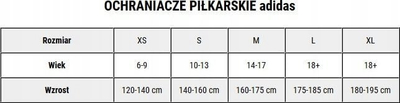 Mbrojtëse këmbe adidas Tiro Match Club IP3997, me mbrojtës kyçi, me rrip për rregullim, të zeza