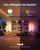 Llambë dyshemeje Eufy Indoor Floor Lamp E10, dritë RGB, kontroll me aplikacion, e zezë