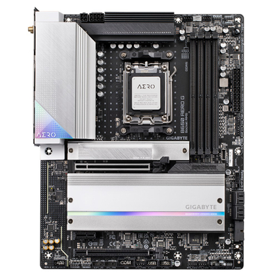 Pllakë amë Gigabyte B650 AERO G, AM5, DDR5, e zezë