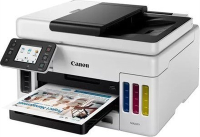 Printer multifunksional Canon Maxify GX5050, Inkjet A4, Wi‑Fi, i bardhë