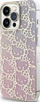 Futrollë telefoni Hello Kitty për iPhone 13 Pro Max, dizajn Crowded Kitty Head, gradient rozë