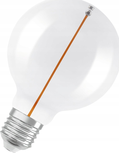 Llambë LED OSRAM Vintage 1906 Globe G95, 2.2W, E27, transparente