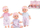 Kukull bebe Artyk Fashionable Baby Doll, 22cm, trup i fortë, shumëngjyrëshe
