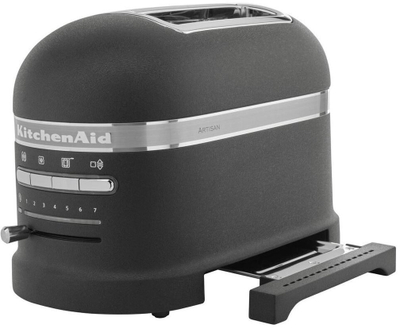 Toster KitchenAid Artisan 5KMT2204EBK, 2 slote, 7 nivele pjekjeje, i zi