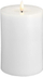 Qiri LED Moods & More Silk Melted Pillar, 99x150mm, timer, i bardhë klasik