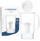 Ibrik filtrues Wessper D1 Solid FutureFlow Aquaclassic, 3.3 l, i bardhë
