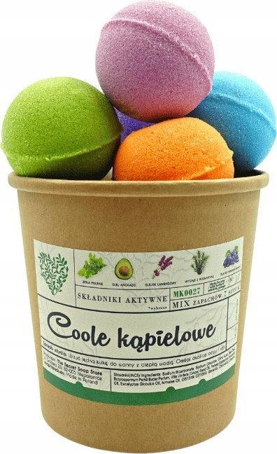 Set bomba banjoje Soap&amp;Friends, 7 copë, 7x80g, shumëngjyrëshe