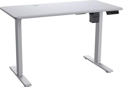 Tavolinë gaming Cougar CGR Royal Mossa 120, lartësi e rregullueshme elektrike, e bardhë