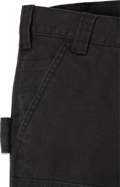 Панталони за работа Carhartt Duck Double Front, Rugged Flex, W32 L32, црни