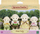 Set figurash Sylvanian Families Sheep Family, 4 figura, lodra koleksionuese, shumëngjyrëshe