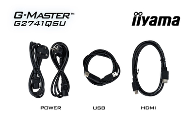 Гејминг монитор iiyama G-MASTER G2741QSU-B1 Black Hawk, 27\", 144Hz, QHD, црн