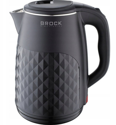 Zierse ujë elektrik Brock WK 0618 BK, 1.8L, 1500W, i zi