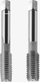 Set çelësa fijëzimi me dorë Fanar M27x2 DIN-2181 HSS, 2 copa, ngjyrë argjendtë