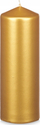 Qirinj dekorativë Acorde Gold Pillar, 20cm, set 4 copë, ngjyrë ari