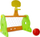 Set sportiv Lean Sport Football Goal Basketball 2in1, për fëmijë, jeshile portokalli