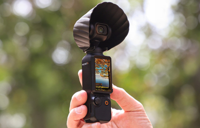 Заштита од сонце за објектив Sunnylife OP3-ZG765 за DJI Osmo Pocket 3, пластична, црна