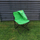 Стол за кампување WMC Tourist Chair With Backrest, склоплив, со потпирач за грб, зелен