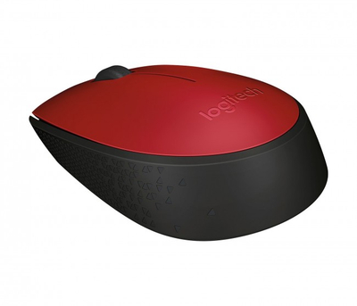 Maus Logitech M171, i kuq