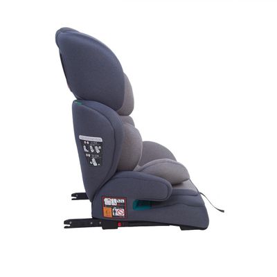 Ulëse auto U-grow R129 i-Size, 76-150 cm, ISOFIX, gri